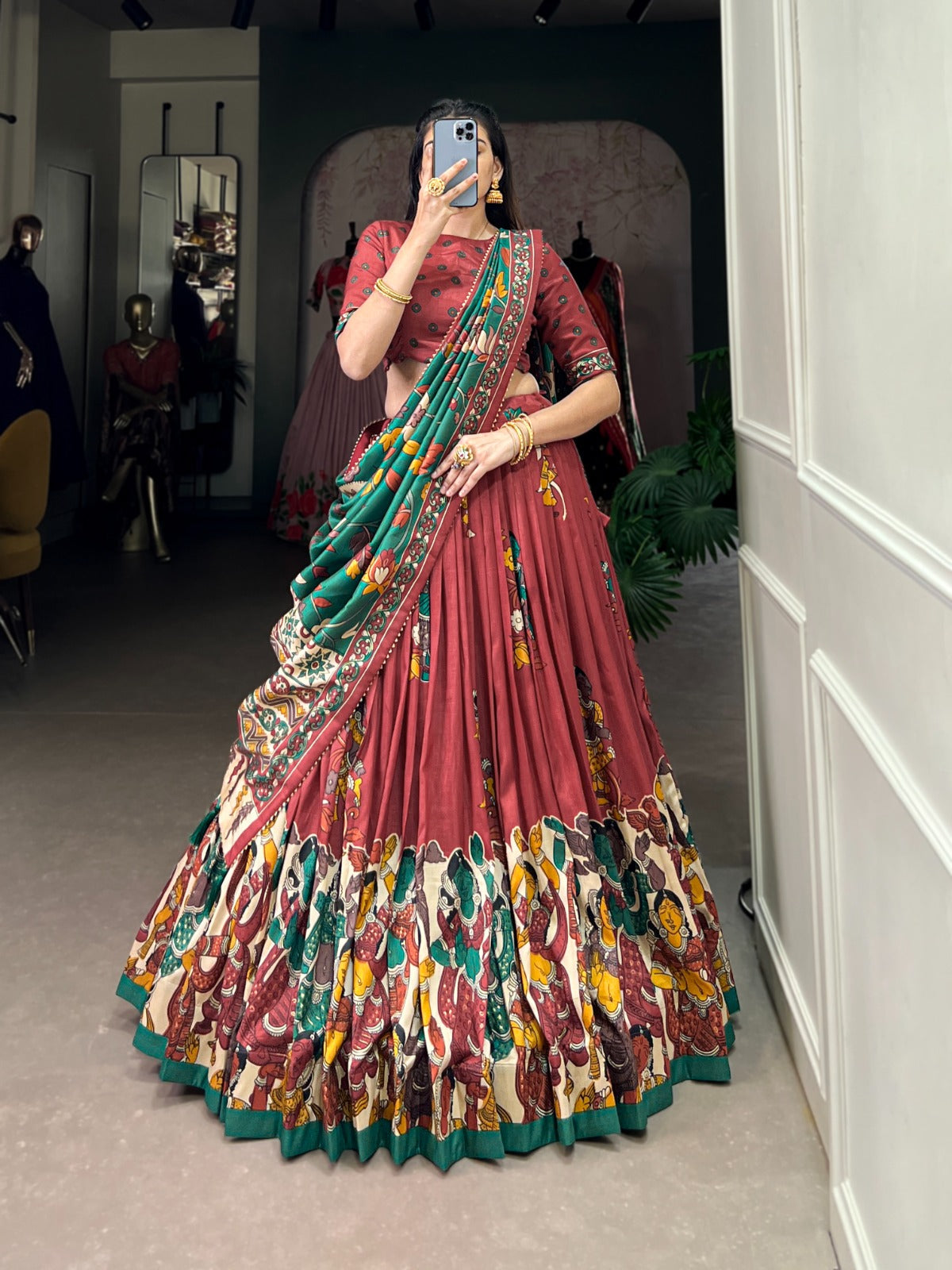 Navratri and Garba style Lehenga