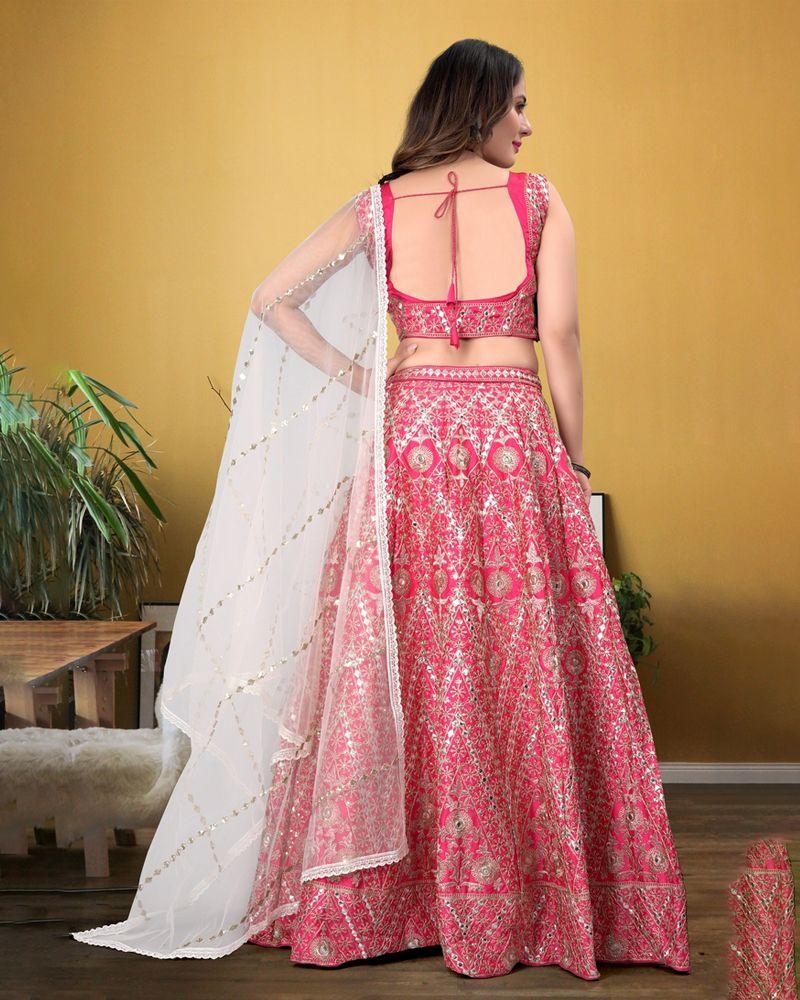 strapless open back dress Black Designer Lehenga Choli With Corset Blouse – Palkhi Fashion USA