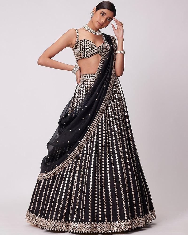 Lehenga choli, Indian lehenga, Bridal lehenga, Traditional lehenga choli, Designer lehenga, Wedding lehenga, Embroidered lehenga, Silk lehenga choli, Bollywood lehenga, Lehenga choli set, Lehenga blouse, Lehenga skirt, Lehenga with dupatta, Lehenga for engagement, Ghaghra Choli, Chaniya Choli, Lehenga for Women, Black Lehenga, Mirror Lehenga, Black mirror Lehenga choli, New Lehenga, Latest Lehenga
