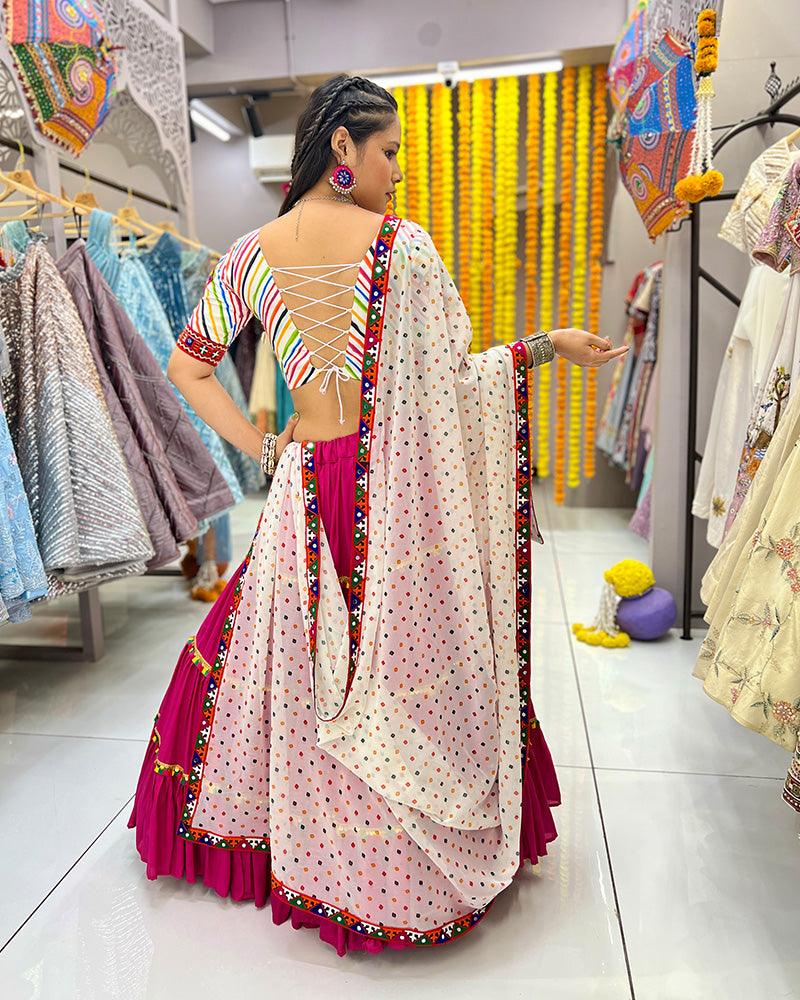 Navratri special readymade rayon chaniya choli