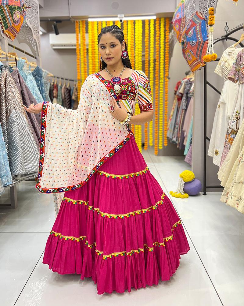 Navratri special readymade rayon chaniya choli