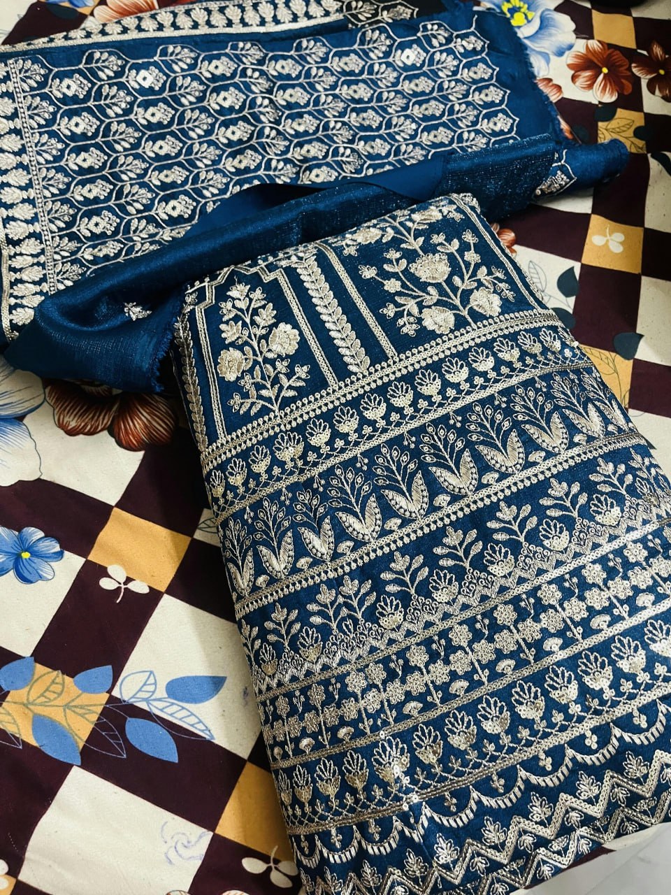 Light blue pastel color lehenga choli set with lace border dupatta – wedding wear