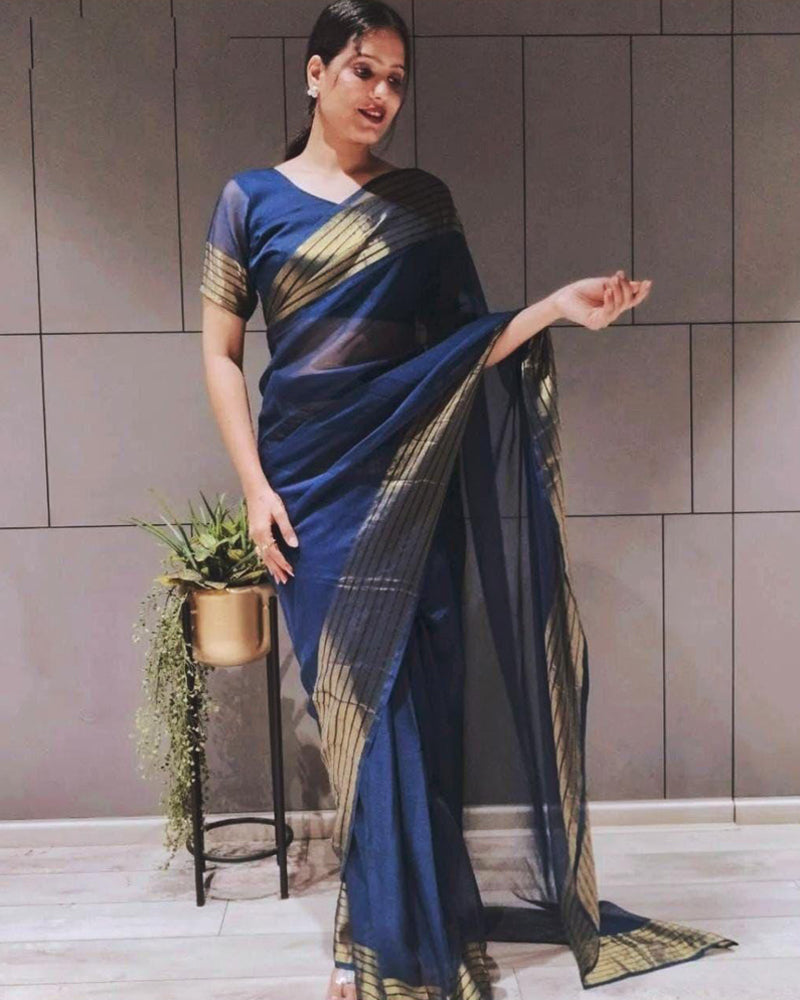 Premium Georgette 1 Minute Ready to wear sarees