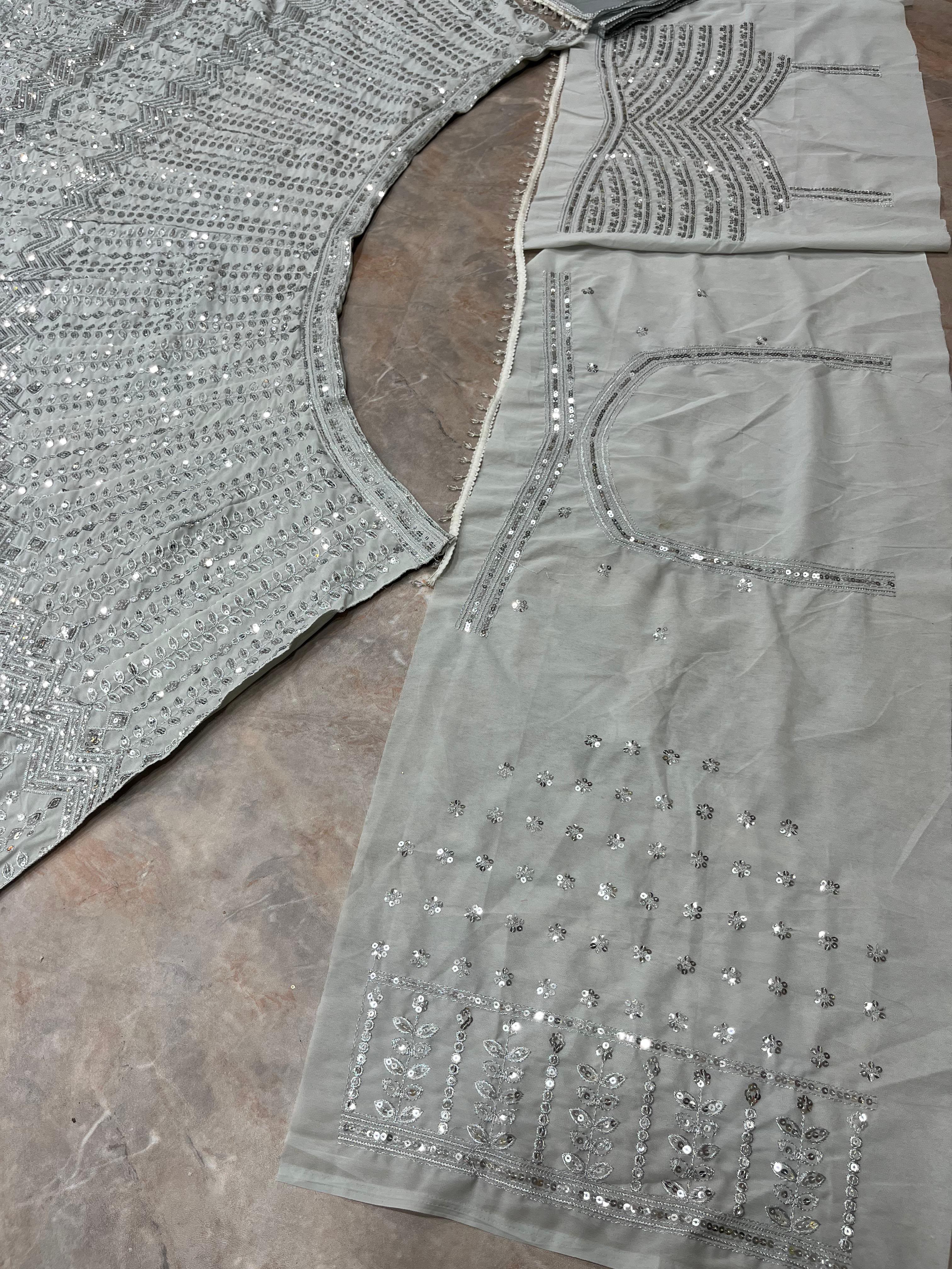 Wedding lehenga for women with Can-Can and Canvas Patta