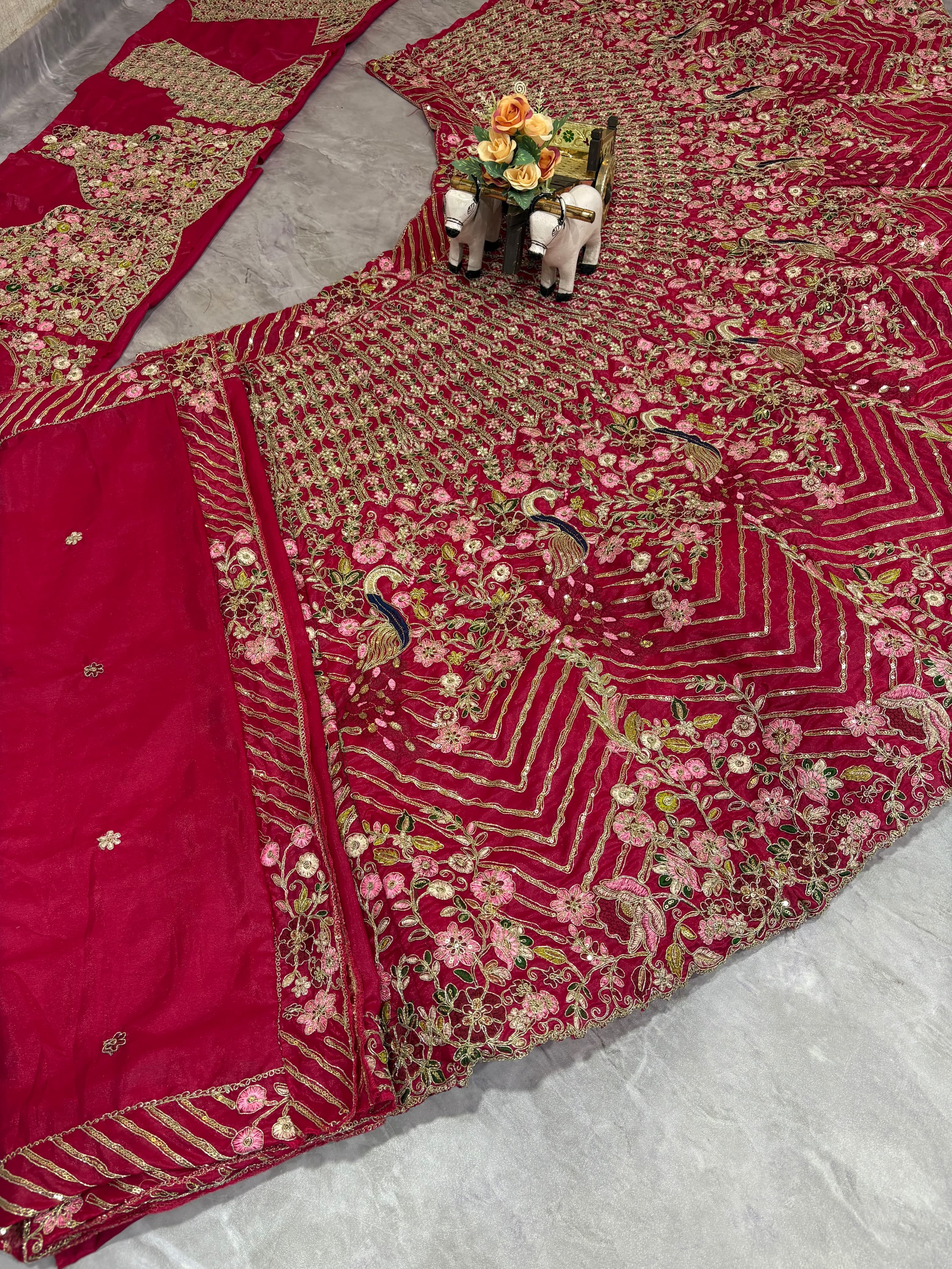 Premium Twinkle Silk Sequin Lehenga Choli for Women & Girls Style