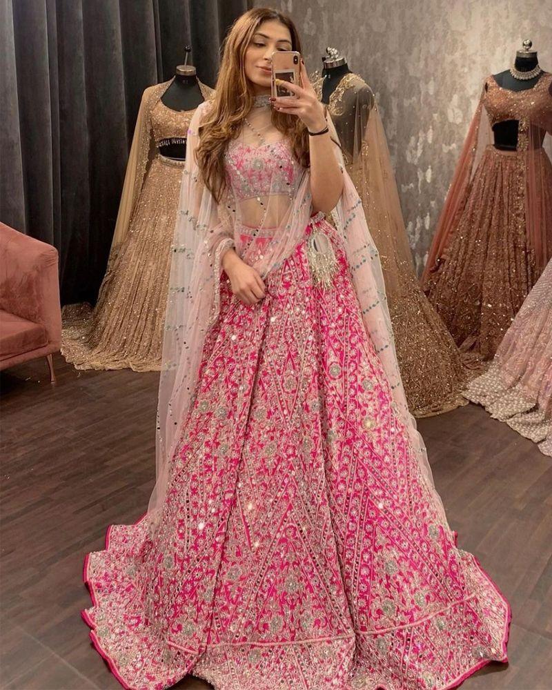 Lehenga Models, Lehenga Choli online shopping, Lehenga choli design, Lehenga for wedding Party, Lenga, Lehenga Blouse design Back and front, Lehenga Chunri, Ethnic plus Lehenga, Lahaga, Designer Lehenga choli for women, Myntra Lehenga, Lehenga saree, Choli design, न्यू लहंगा डिजाइन, Lahenga