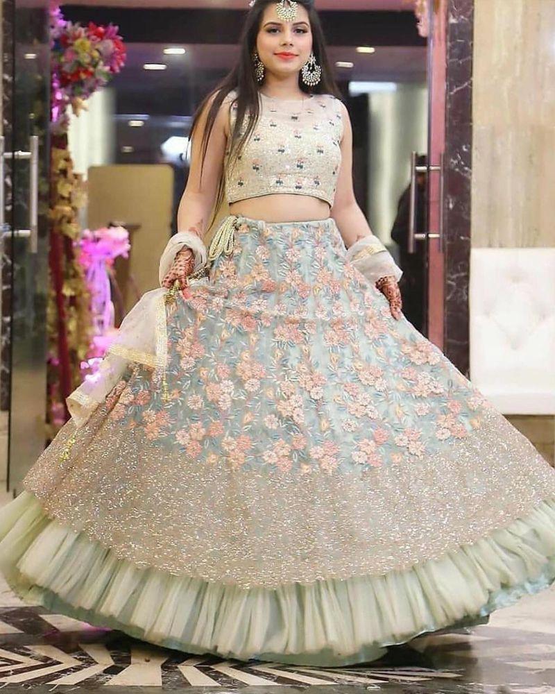 Net ka lehenga choli hotsell