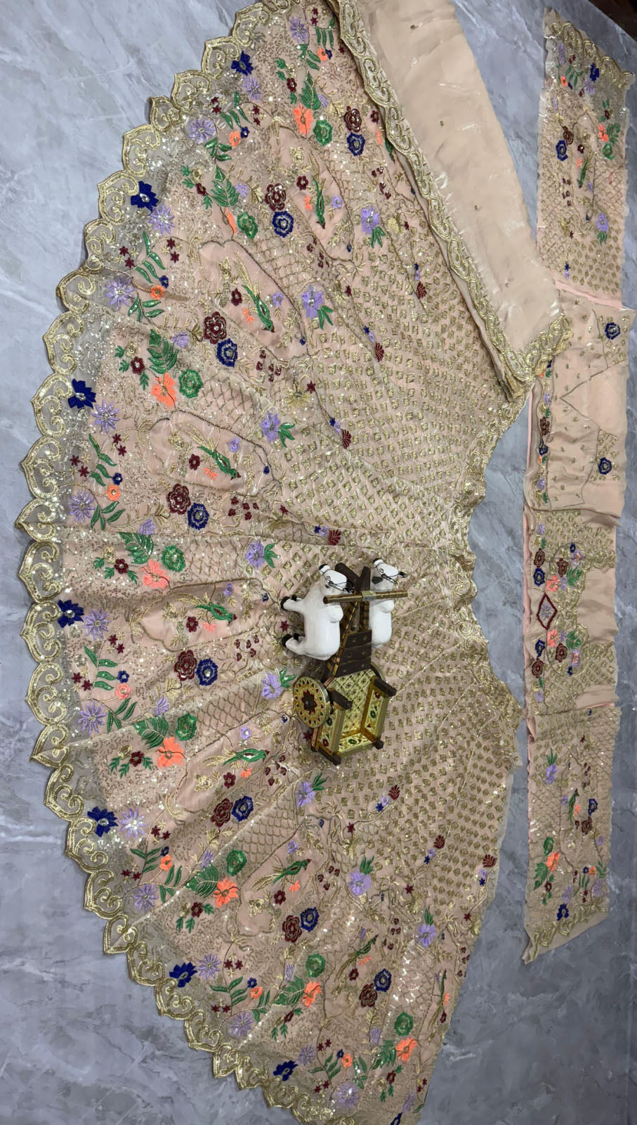 Upgrade your ethnic wardrobe with semi-stitched Jimmy Chu lehenga choli. Stunning lehenga blouse models & lehenga choli designs for women & girls.