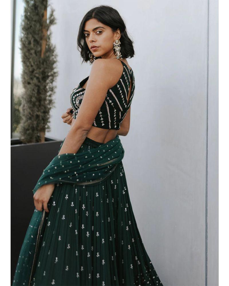 Gujarati wedding Chaniya, Rajasthani wedding Lehenga, Bengali wedding Lehenga, Maharashtrian weddings Lehenga, Tamil wedding Lehenga, Telugu wedding Lehenga, Kannada wedding Lehenga, Malayali wedding Lehenga, Marwari weddings Ghaghro, Jain wedding Lehenga, Muslim wedding Lehenga