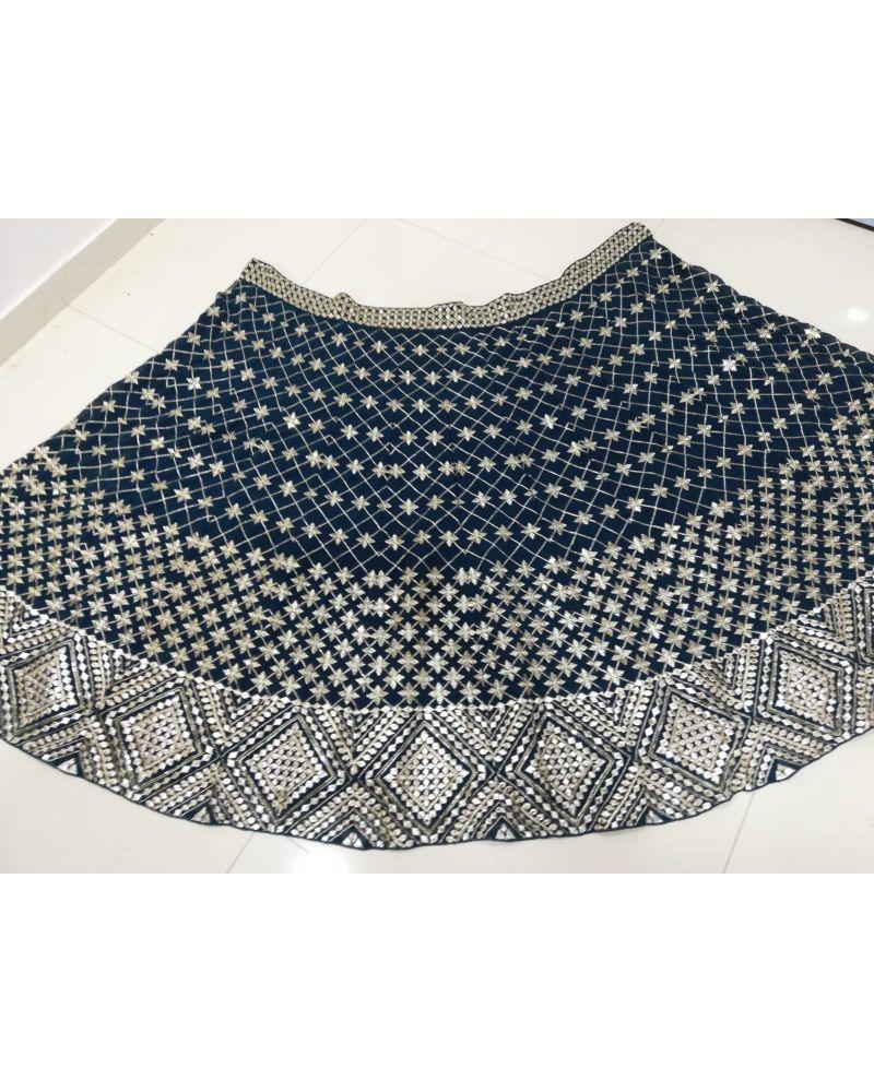 Designer Indian Lehenga, Custom Lehenga Choli, Handcrafted Lehenga Choli, Sequin Lehenga Choli, Sangeet Lehenga Choli, Reception Lehenga Choli, Designer Lehenga Choli Collection, Partywear Lehenga choli, Designer Lehenga choli sets, Indian bridal wear, Traditional Indian attire, Lehenga choli with long sleeves