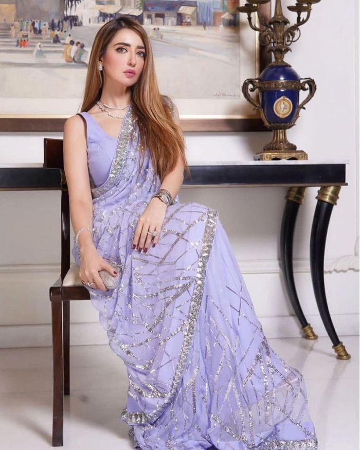 Get Now Heavy Vichitra Silk Party Wear Saree For Women's With Blouse Piece  at Rs 1500, Surat