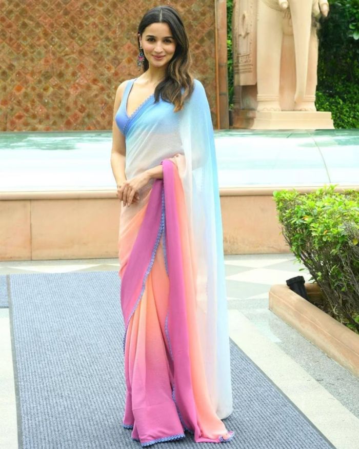 Chiffon Sarees (शिफॉन साड़ी) - Upto 50% to 80% OFF on Designer Chiffon  Sarees Party Wear Online | Flipkart.com