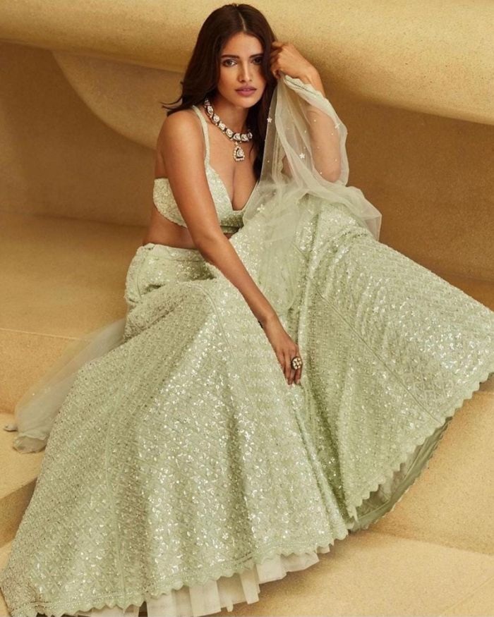 Beautiful Designer Lehenga Choli Suits Pakistani Indian Wedd