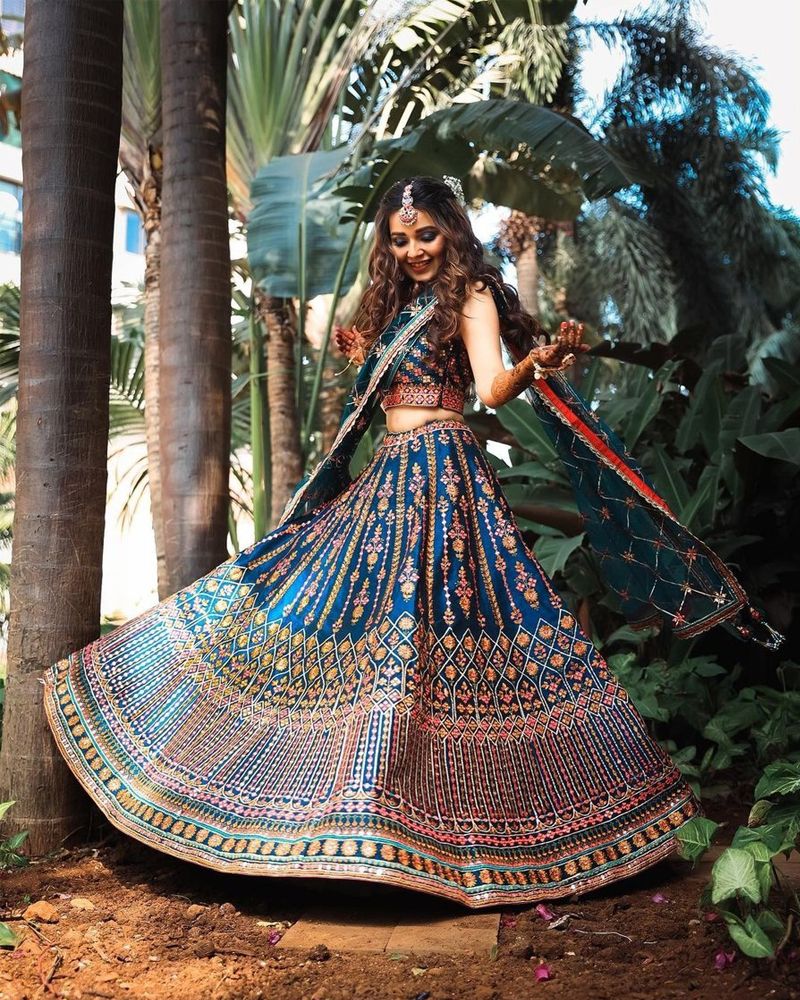 Pure Tussar Silk Patan Patola Print With Foil work Designer Lehenga Choli, Wedding  Choli - Stylepreneur