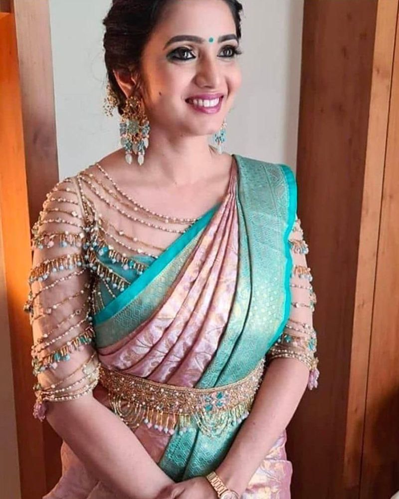 Party wear Indian Wedding Saree 7