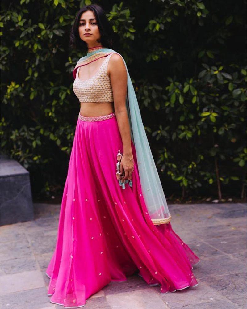 Brocade Saree Blouse Ethnic Bollywood Style Lehenga Choli Crop Top Wedding  Party Maroon at Amazon Women's Clothing store